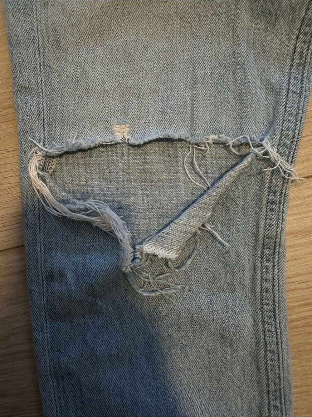 AGOLDE Riley High Rise Straight Crop Size 24 - Picture 7 of 7